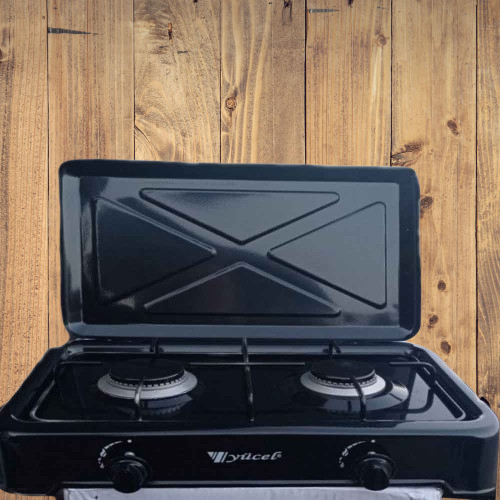 Плита настільна газова Газовий таганок Oz.ba 2 конфорки переносний під газовий балон, фото 1