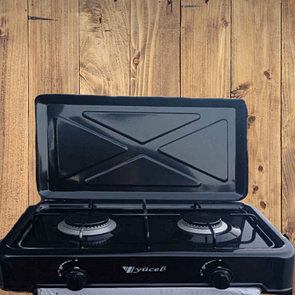 Плита настільна газова Газовий таганок  Oz.ba 2 конфорки переносний під газовий балон