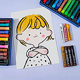 Набір пастелі 36 кольорів, м'яка пастель для малювання, живопису, художній набір пастелі, фото 6