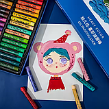 Набір пастелі 36 кольорів, м'яка пастель для малювання, живопису, художній набір пастелі, фото 7