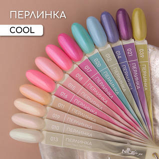Гель-лак ПЕРЛИНКА з ефектом перлинної втирки Nice for you
