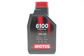 Motul 6100 SYN-NERGY SAE 5W40 1л (368411/112961) Олива моторна Technosynthese для автомобілів
