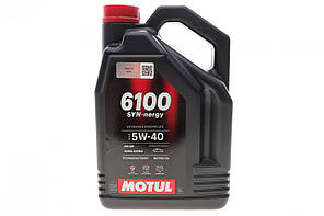 Motul 6100 SYN-NERGY SAE 5W40 5л (368451/112963) Олива моторна Technosynthese для автомобілів