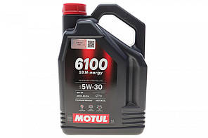 Motul 6100 SYN-NERGY SAE 5W30 5л (838451/113145) Олива моторна Technosynthese для автомобілів