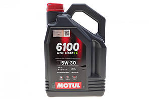 Motul 6100 SYN-CLEAN FE SAE 5W30 4л (841750/112924) Олива моторна Technosynthese для автомобілів
