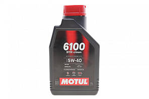Motul 6100 SYN-CLEAN SAE 5W40 1л (854311/113114) Олива моторна Technosynthese для автомобілів