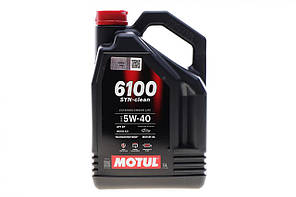 Motul 6100 SYN-CLEAN SAE 5W40 5л (854351/113116) Олива моторна Technosynthese для автомобілів