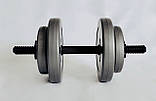 Гантелі 2х8кг GREY, фото 2
