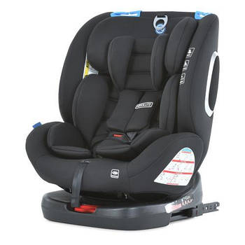 Дитяче автокрісло ME 1079 ABSOLUTE Royal Total Black