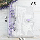 Обкладинка для планера з рожевим механізмом А6 18*12см KDP080, фото 2