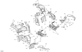 Пластик квадроциклу BRP Can-Am G3L