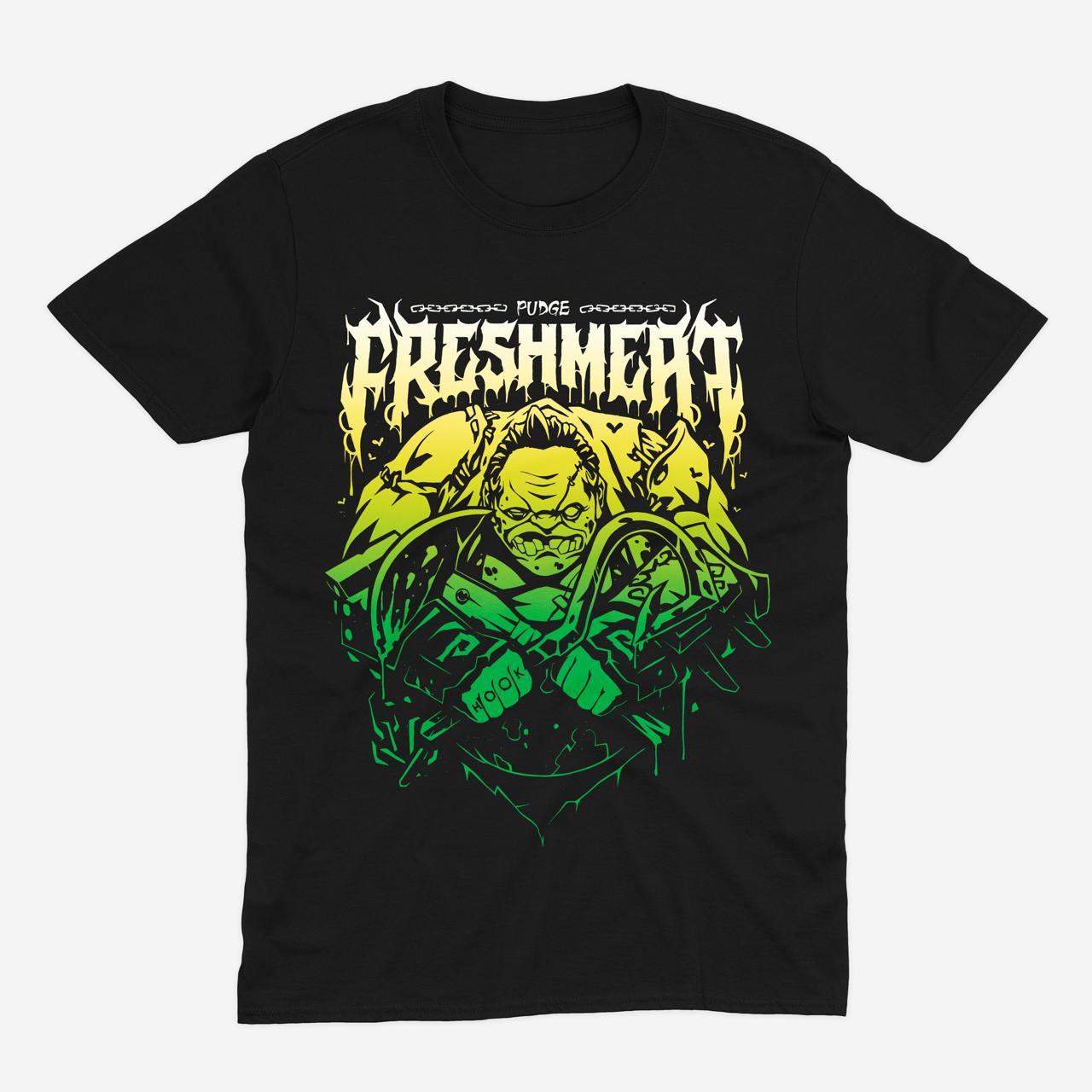 Футболка чорна Morze Dota 2 Pudge, фото 1