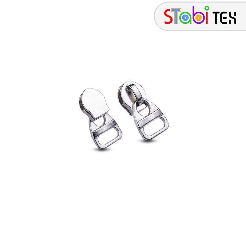 Бігунок для застібки-блискавки спіральної тип5 ПІД СТРІЧКУ Нікель