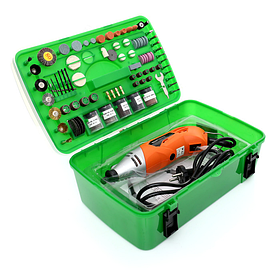 Гравер Kraft&Dele KD10281 [170 Вт / вал 105 см / 218 шт. набір аксесуарів]