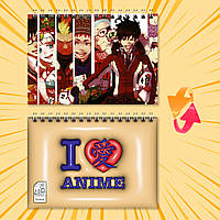 Блокнот на пружині в клітинку 48 арк. Blue Exorcist / Блакитний Екзорцист 017