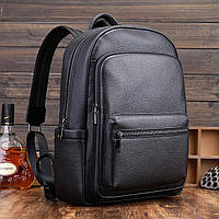 Надежный мужской рюкзак из натуральной кожи - классический