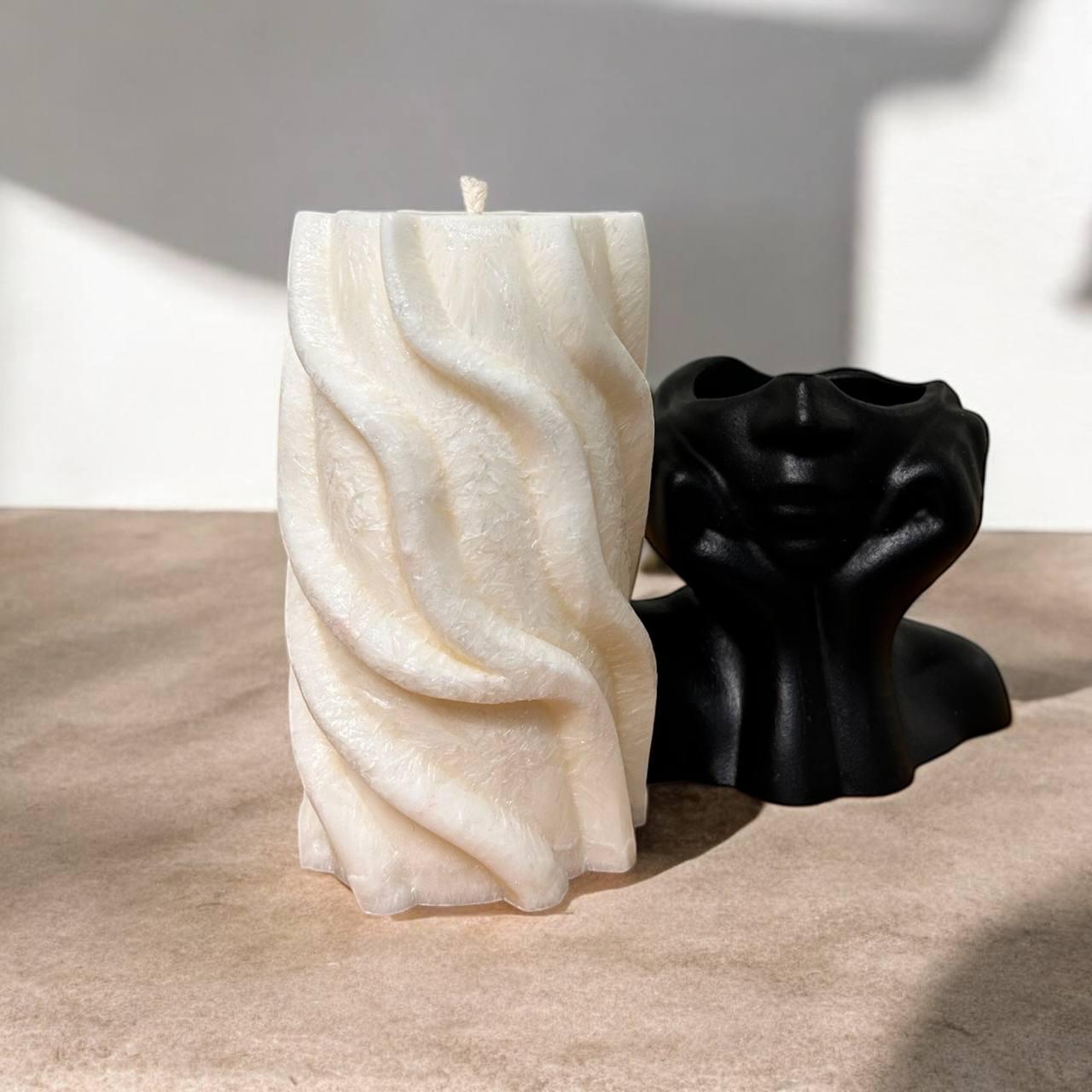 Свічка Хвіля з пальмового воску