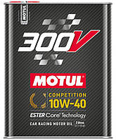 Motul 300V COMPETITION SAE 10W40 2л (826802/110821) Олива моторна 100% синтетична естерова для автомобілів