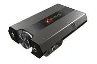 Creative Sound BlasterX G6 ЦАП зовнішня звукова карта аудіопідсилювач (70SB177000000)