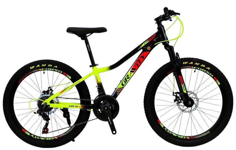 Підлітковий велосипед CORSO GRAVITY 24" GR-24477 AL