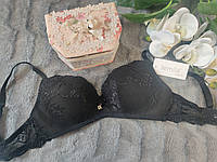 75,80А  Бюстгальтер Lemila з великим пуш-ап чорний