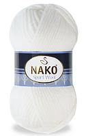 Пряжа Sport Wool-208 білий