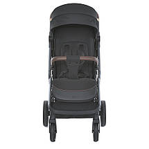 Прогулянкова коляска дитяча EL CAMINO BEYA ME 1127-G Black Чорна, фото 3
