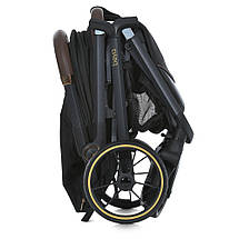 Прогулянкова коляска дитяча EL CAMINO BEYA ME 1127-G Black Чорна, фото 4