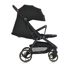Прогулянкова коляска дитяча EL CAMINO BEYA ME 1127-G Black Чорна, фото 5