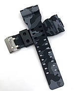 Ремінець для годинника CASIO GA-100, GA-110, GA-200, GD-100, G-8900, GA-100C, GAC-100, GR-8900A, GA-110MB, GA-120-1, фото 2