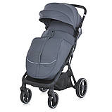 Прогулянковий візок дитячий EL CAMINO BEYA ME 1127-S Midnight Gray Сірий, фото 4
