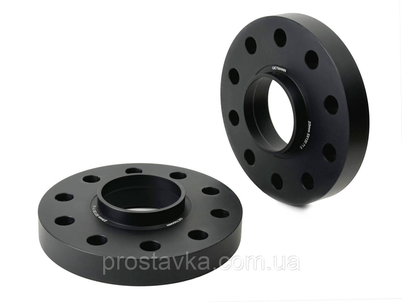 Шайба-проставка з напр. GETMANN | 23 мм 5/130-71.6 Кована Чорна D-167 мм, фото 1
