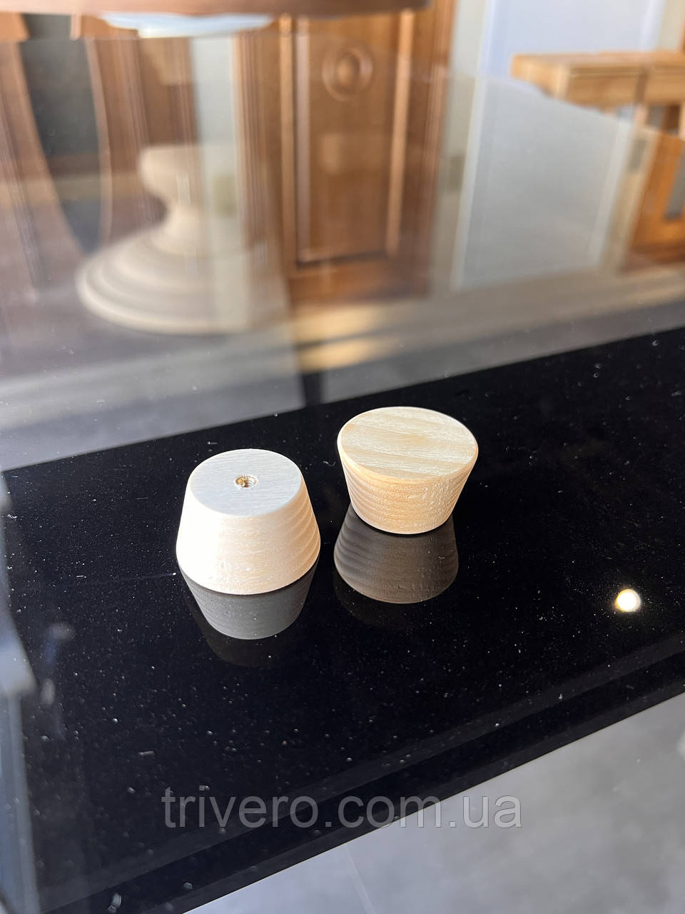 Мебелва ручка  з дерева, фото 1