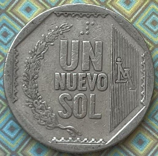 Монета Перу 1 сіль 2000 р.