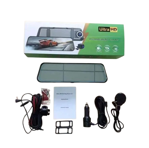 Дзеркало з відеореєстратором L1060 10" 2 камери touch AHD, фото 1