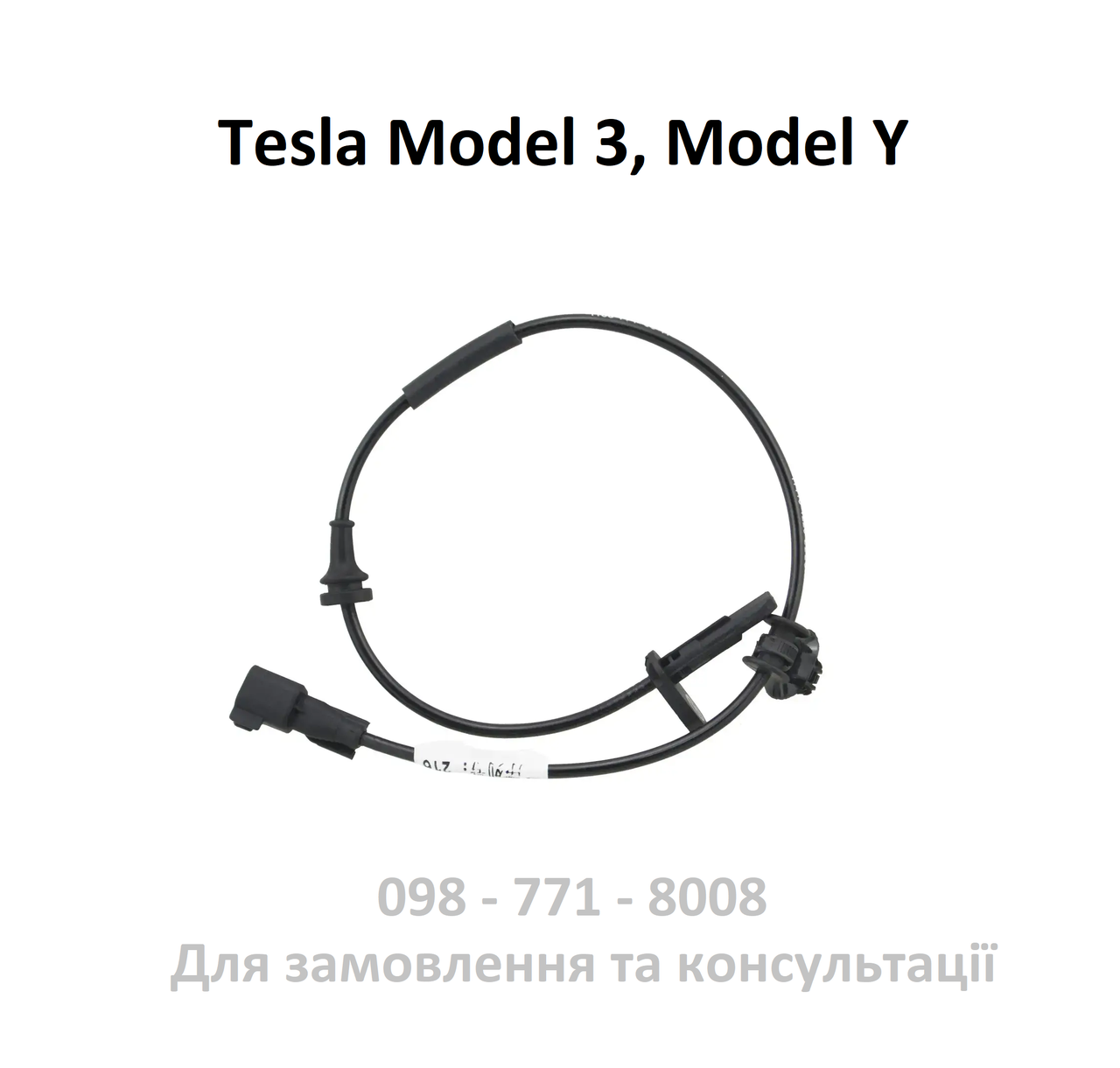 Датчик ABS задніх коліс Tesla Model 3 / Model Y (1188771-00-A), фото 1