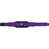 Пояс для важкої атлетики RDX RX5 Double Belt неопреновий Purpel XS, фото 3