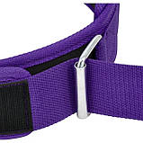 Пояс для важкої атлетики RDX RX5 Double Belt неопреновий Purpel XS, фото 6