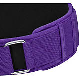 Пояс для важкої атлетики RDX RX5 Double Belt неопреновий Purpel XS, фото 8