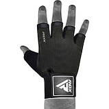 Рукавички для фітнесу RDX T2 Half Black PLUS-S, фото 4