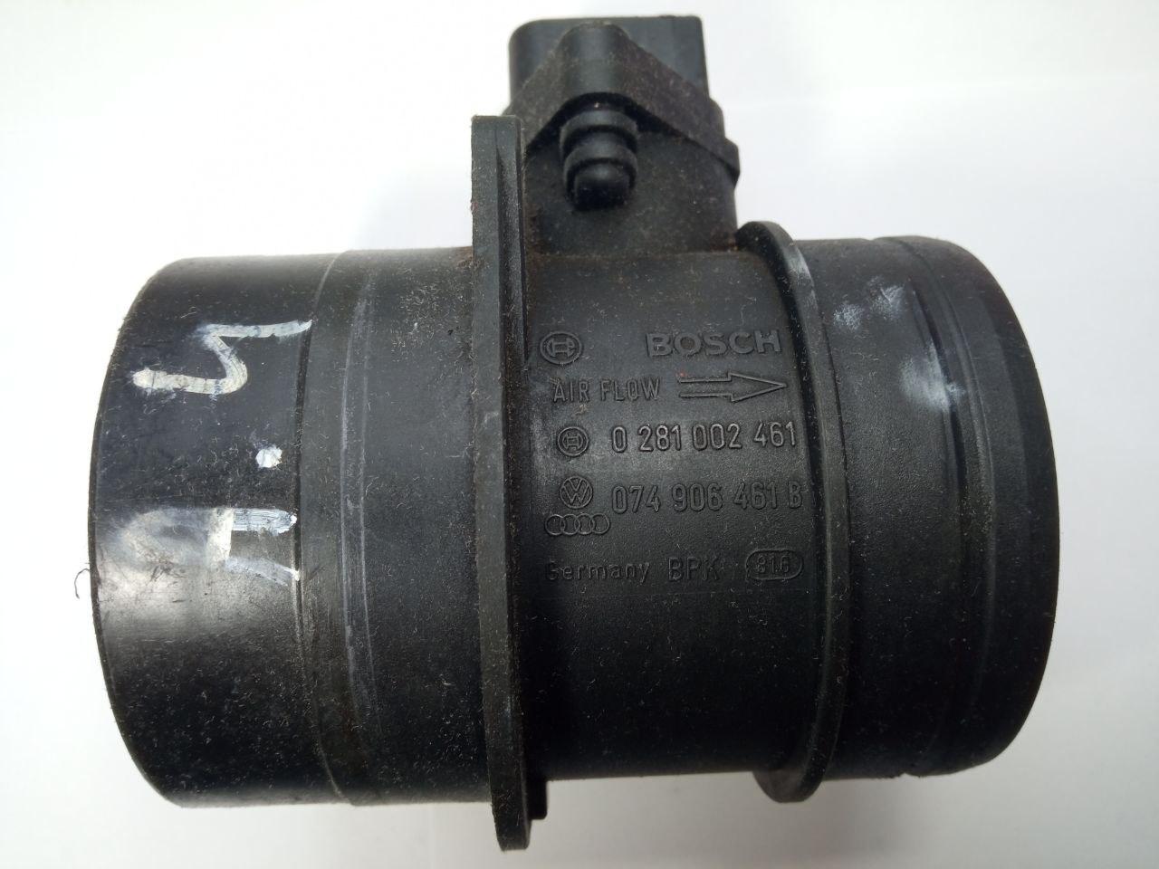 Витратомір повітря Bosch 0 281 002 461 Volkswagen / Audi 074 906 461B A.4