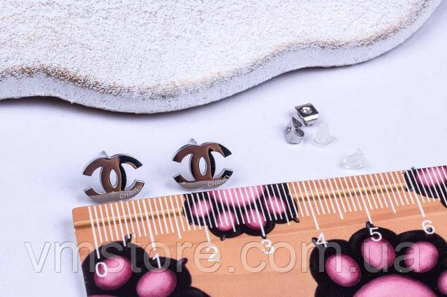 Сережки Chanel