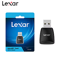 Зовнішній кард-рідер Lexar USB 3.2 для MicroSD, картридер зчитувач флеш-карток TF Card, USB 3.2