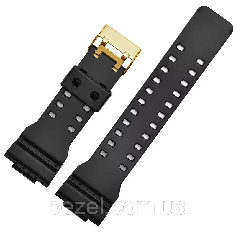Ремінець для годинника CASIO GA-100, GA-110, GA-200, GD-100, G-8900, GA-100C, GAC-100, GR-8900A, GA-110MB, GA-120-1, фото 1