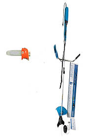 Коса газонна електрична KRAISSMANN ERT 2550V+Насадка-висоторіз (Довжина шини — 300 мм)