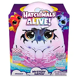 Інтерактивна іграшка-сюрприз Hatchimals Alive Драко в яйці