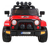 Дитячий акумуляторний позашляховик Червоний, фото 3