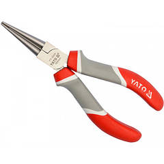 Круглогубці YATO нікельовані 160 мм YT-2030