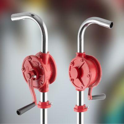 Насос для мастила ручний роторний 26 л/хв INTERTOOL HT-0067 Насос для мастила ручний роторний