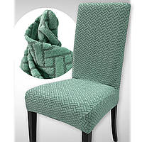 Чохол на стілець. PALE Туреччина. Мята (Підвищена щільність 290 гр/м²)